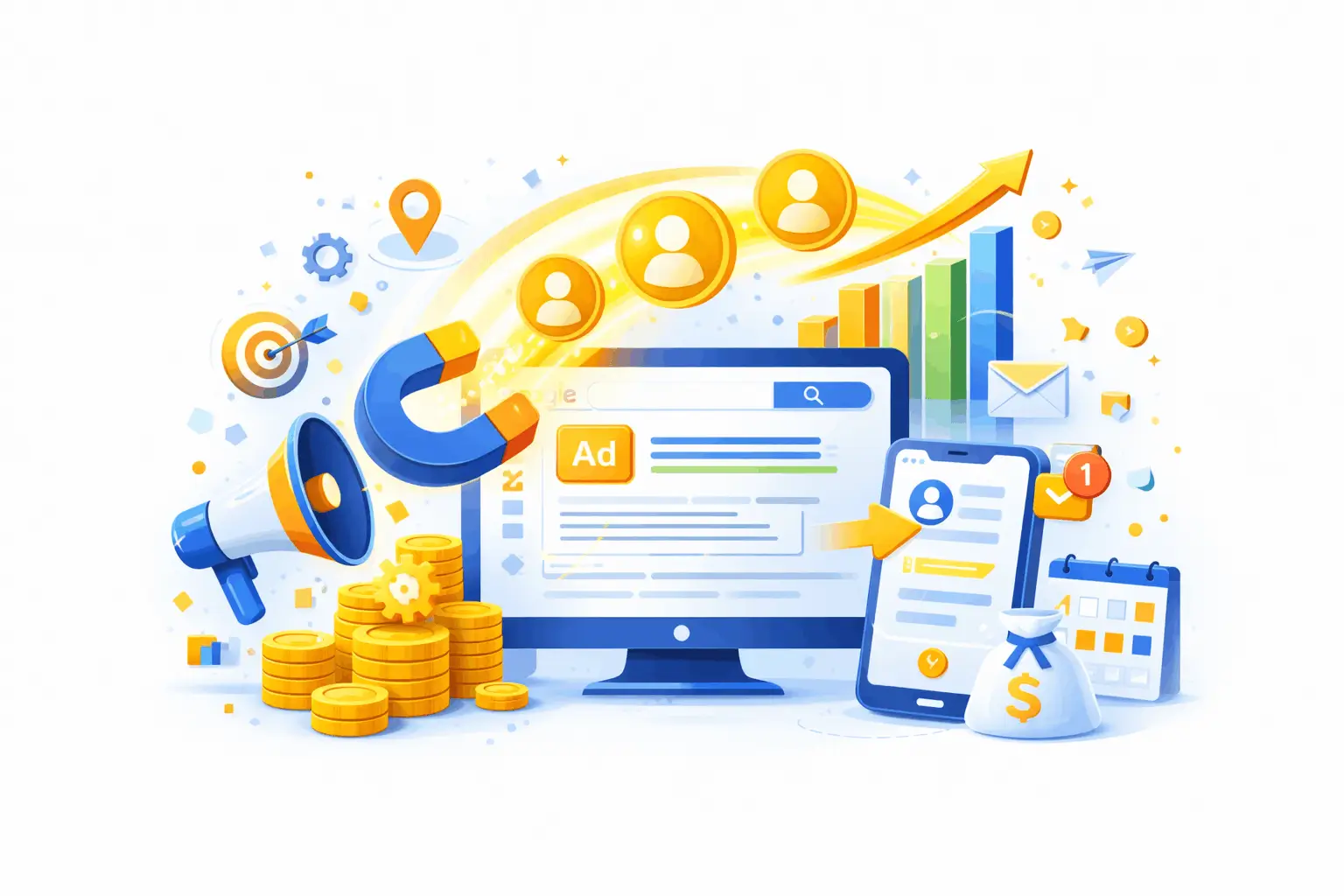 Instant Traffic & Leads Unlike SEO, Google Ads brings results fast. Launch today, get leads today.