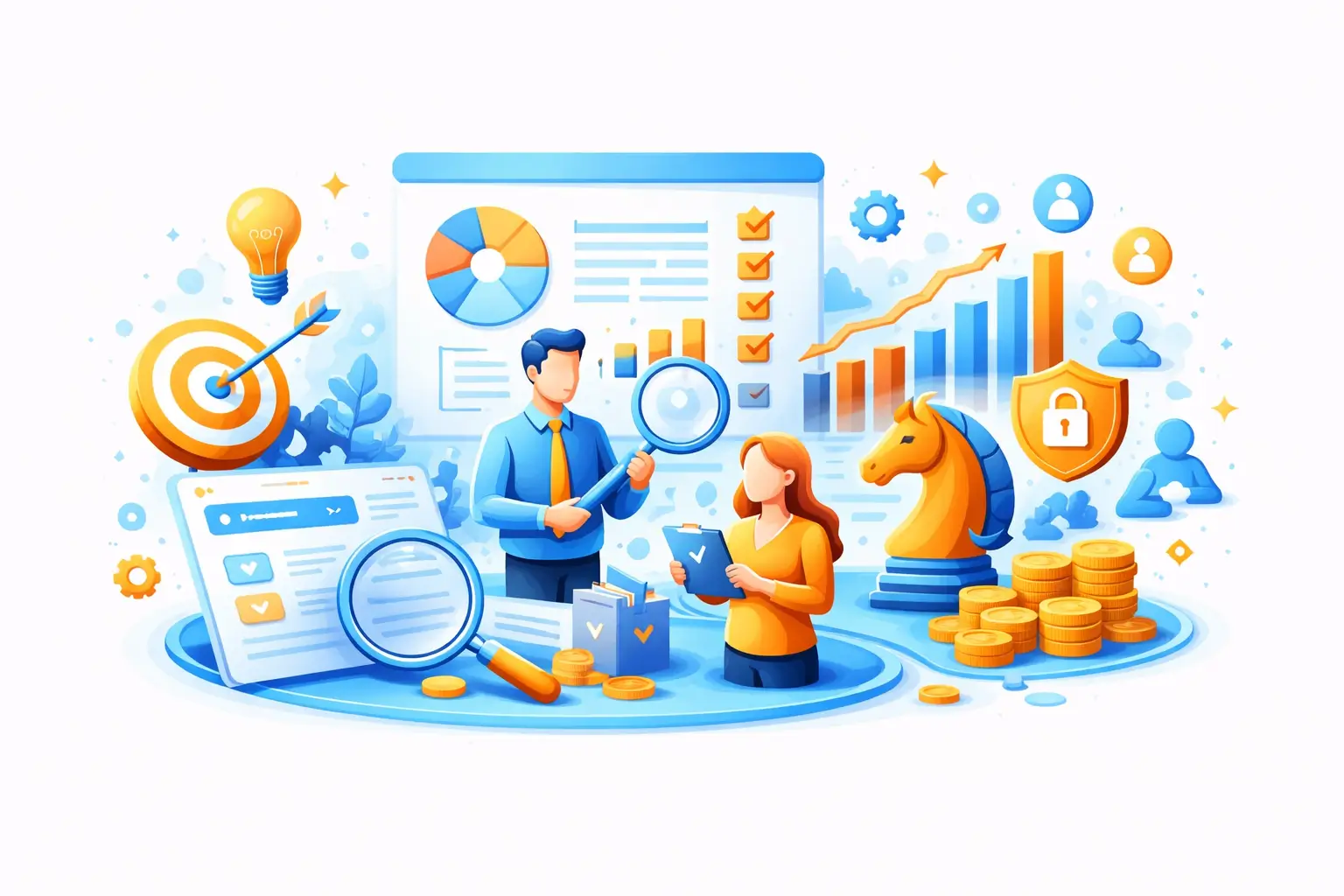 Discovery & Strategy We start by understanding your business, goals, audience, and competitors. This helps us create a clear website strategy that fits your brand and growth plan.