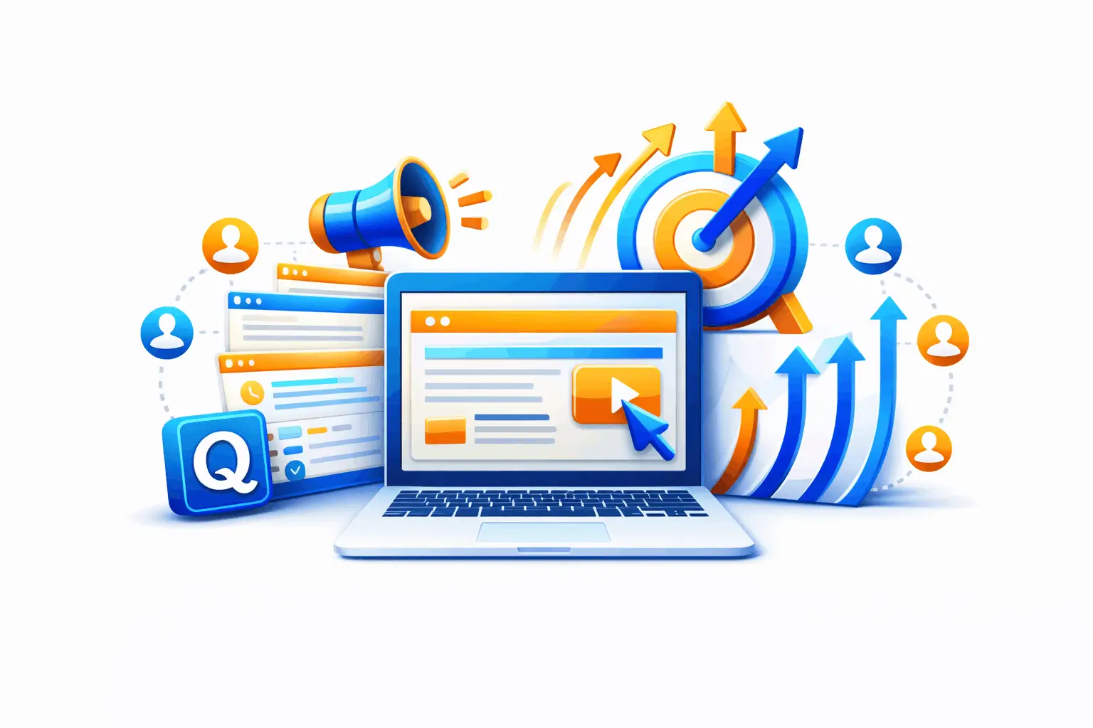 Drive Targeted Traffic to Your Website Well-placed links and call-to-actions in answers guide users from Quora to your landing pages, increasing leads and conversions.