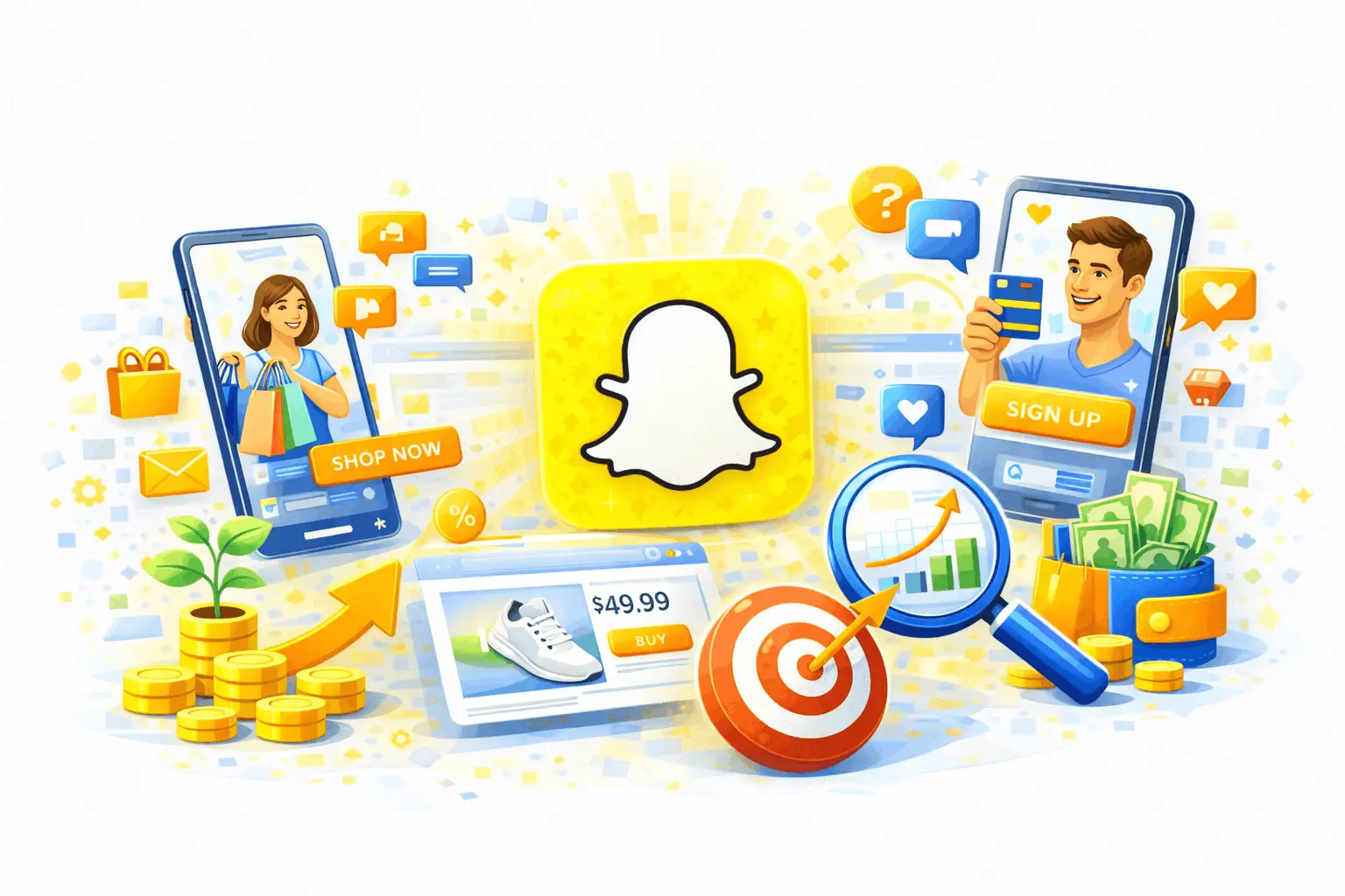 Generate Leads and Conversions Targeted campaigns and interactive content guide users from engagement to website visits, inquiries, or purchases.