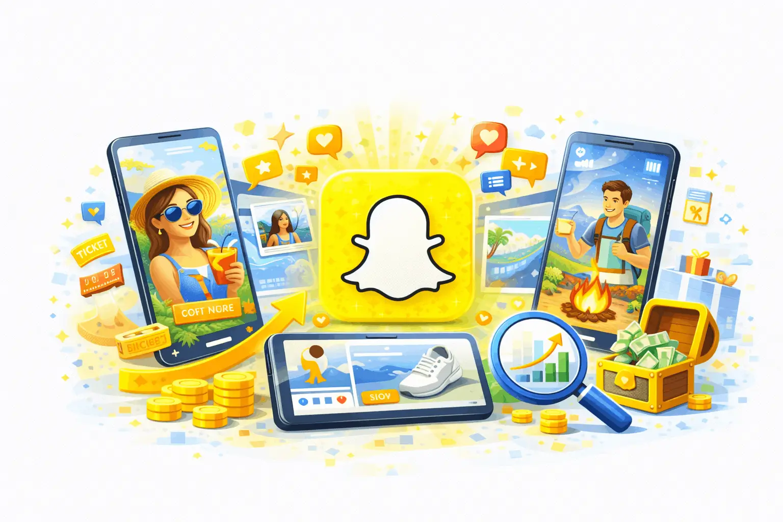 Leverage Creative Storytelling Snapchat’s format allows brands to showcase products or services creatively, increasing engagement and emotional connection.