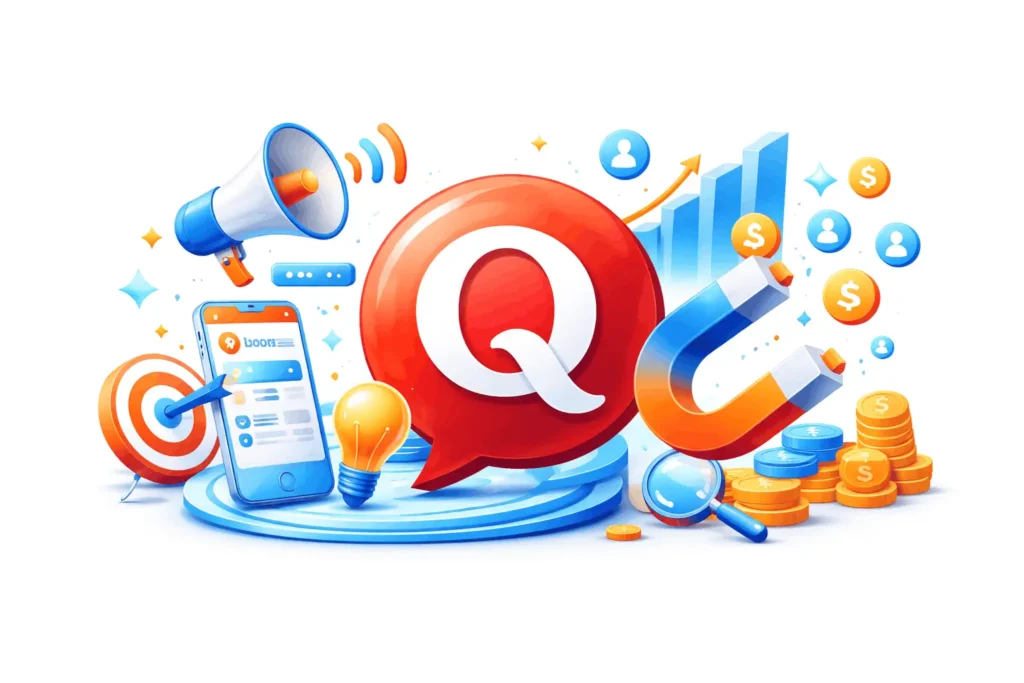 Quora Marketing Most businesses on Quora post answers randomly, hoping to get clicks, but real Quora marketing is much more than answering questions. It requires strategic topic research, optimized content, and targeted ad campaigns to attract the right audience and convert their curiosity into leads and sales. Without the right approach, businesses get upvotes and profile views but no qualified leads, no website traffic that converts, and no measurable ROI. At Hayat Marketing, we help businesses grow smarter on Quora by creating result-driven strategies that position your brand as an authority, drive targeted traffic, and generate real business results. We focus on answering the right questions, targeted Quora ads, and analytics tracking to help your brand reach potential clients, build trust, and achieve measurable growth within your budget and timeline. Ready to turn Quora into a client-generating platform for your business?