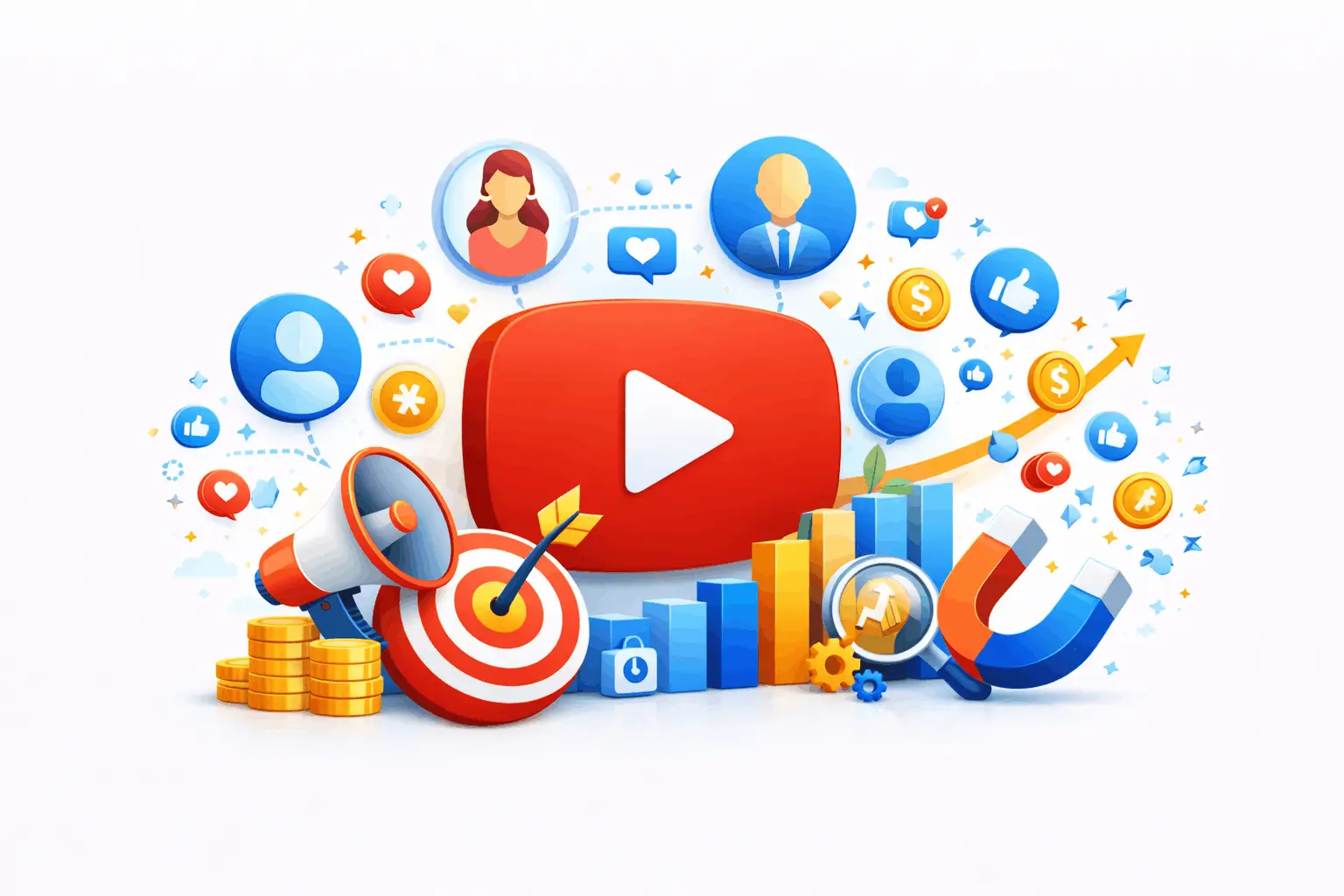 Reach a Large and Engaged Audience YouTube allows your business to connect with viewers actively searching for solutions in your industry.