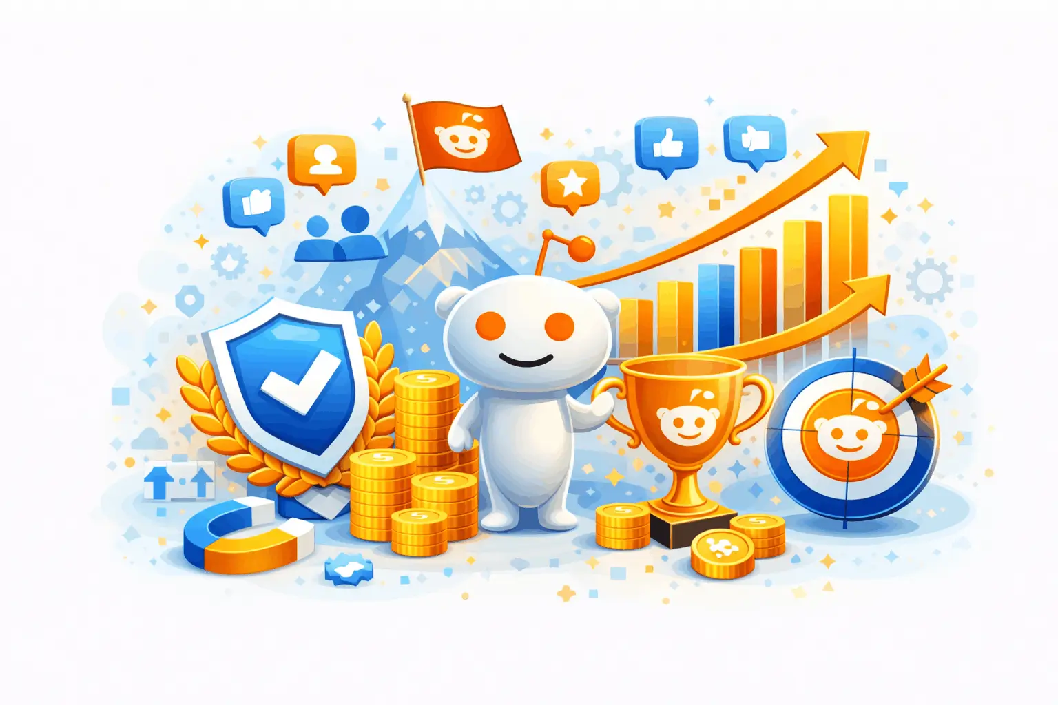 Support Long-Term Growth Consistent Reddit engagement builds authority, drives recurring traffic, and strengthens brand-community relationships.