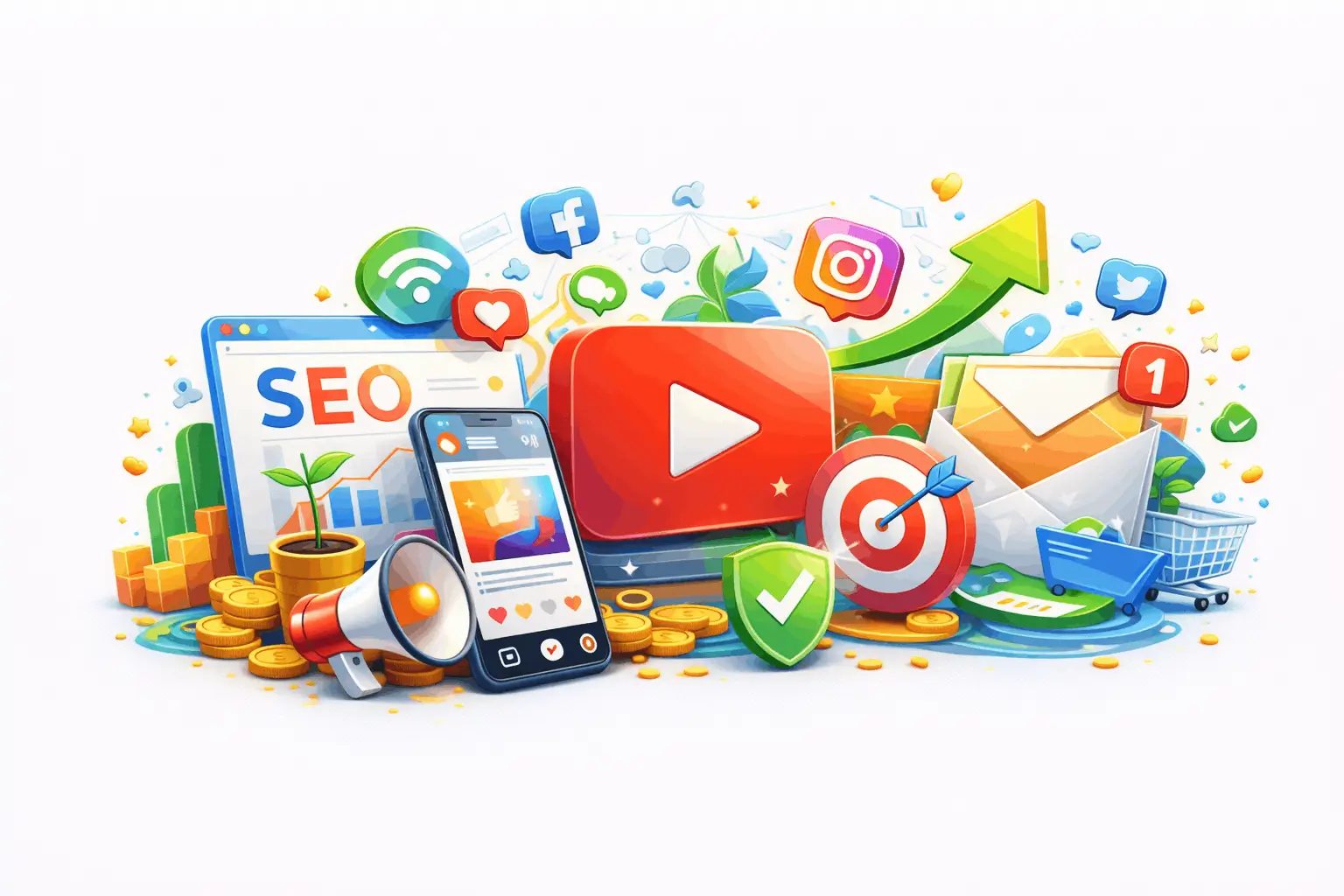 Support Overall Marketing Strategy YouTube works seamlessly with social media, SEO, and email marketing to increase reach, authority, and sales.