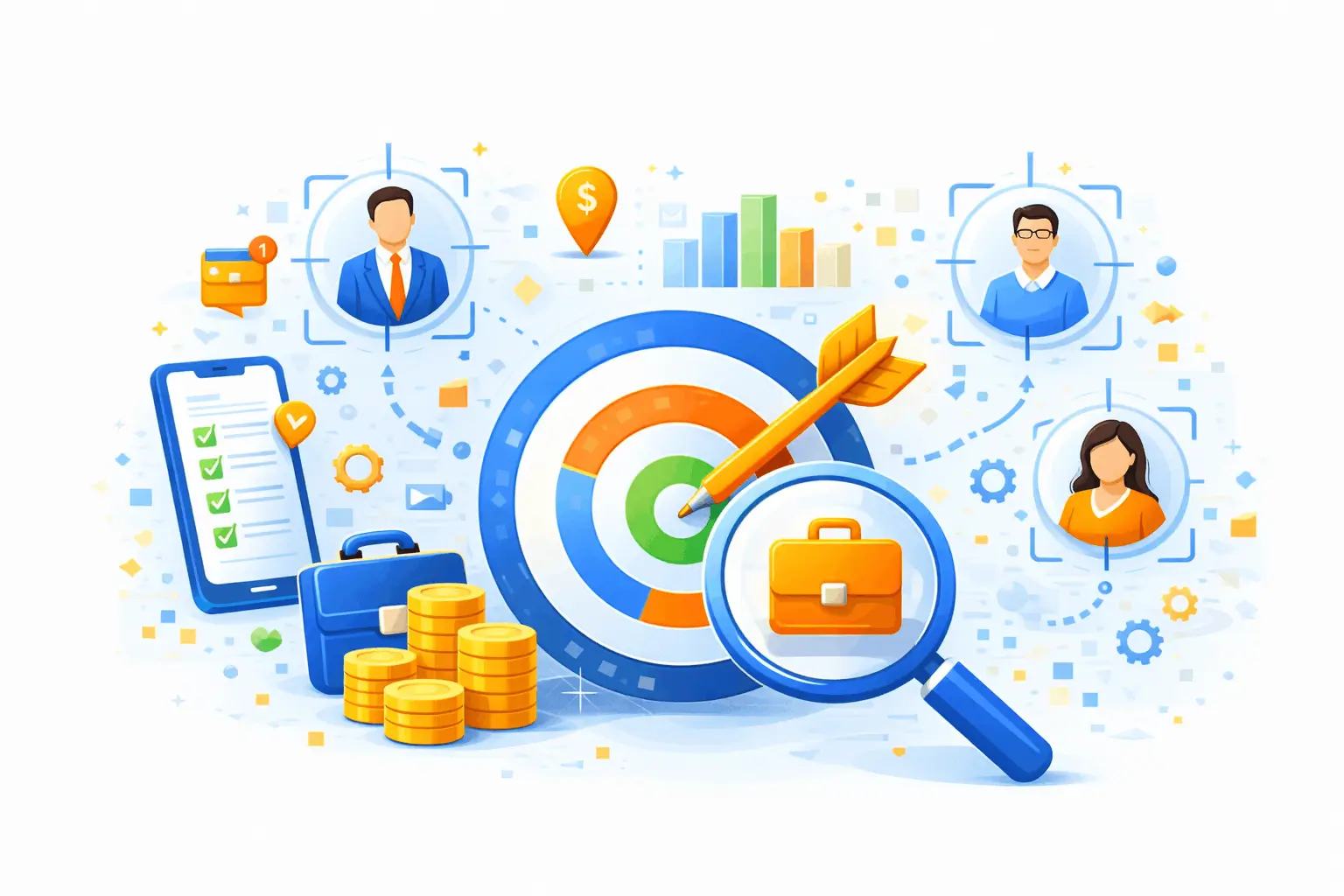 Target the Right Professionals LinkedIn allows precise targeting by industry, job title, company size, and location, so your campaigns reach decision-makers who matter most to your business.