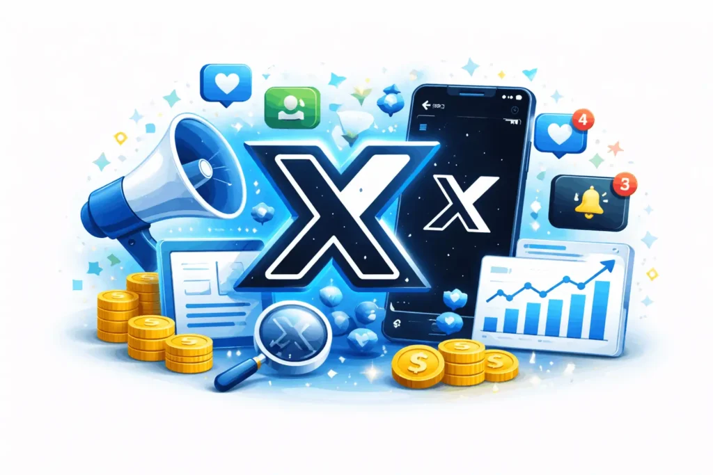 X (Twitter) Marketing Most businesses on X (Twitter) post tweets randomly, hoping for engagement, but real X marketing is much more than posting updates. It requires audience research, clear KPIs, a consistent content strategy, and targeted campaigns that turn engagement into leads and sales. Without the right approach, businesses get likes and retweets but no real leads, no website visits, and no measurable ROI. At Hayat Marketing, we help businesses grow smarter on X by creating result-driven strategies that convert engagement into actionable business results. We focus on targeted campaigns, compelling content, and analytics tracking to help your brand reach the right audience, build authority, and achieve measurable growth within your budget and timeline. Ready to turn X into a lead-generating platform for your business?