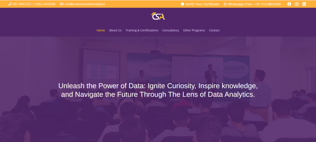 Code School Of Analytics Hayat Marketing Success Story